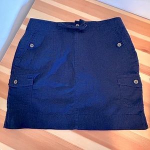 LL Bean cargo skirt